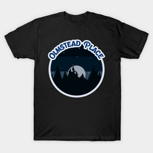 Olmstead Place Campground Campground Camping Hiking and Backpacking through National Parks, Lakes, Campfires and Outdoors of Washington T-Shirt by AbsurdStore